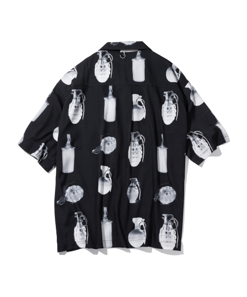 Grenade Oversized Short Sleeve Shirt MSNST003-BK 【公式通販】
