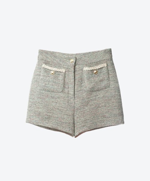 UNTAGE(アンテージ)の「ゴールドボタンブークレツイードショートパンツ_UWS-FP01(その他パンツ・レディース・その他・SMALL/MEDIUM)」の4枚目の写真