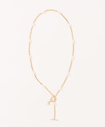 con affetto(original)（コン アフェット）の「淡水パールステーションロングネックレス（ネックレス）」