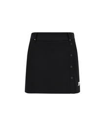 W BAND POINT A-LINE SQ_BK