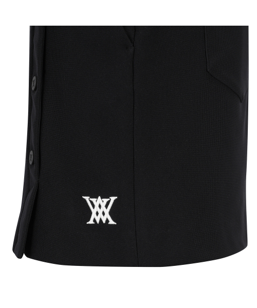 ANEW GOLF（アニューゴルフ）の「W BAND POINT A-LINE SQ_BK（スカート・レディース・その他・X-SMALL/SMALL/MEDIUM/LARGE/XX-SMALL）」の7枚目の写真