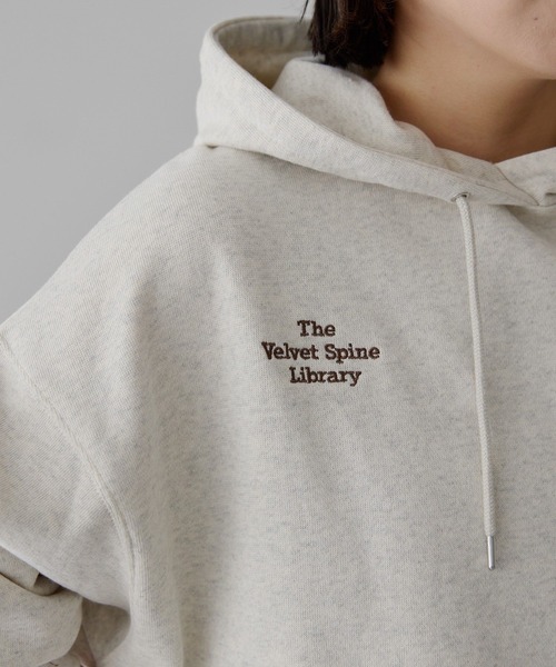 AMERICAN HOLIC(アメリカンホリック)の「刺繍ロゴ裏起毛パーカー(スウェット・レディース・チャコールグレー/グレー系その他・M/L)」の11枚目の写真