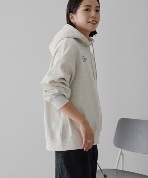 AMERICAN HOLIC(アメリカンホリック)の「刺繍ロゴ裏起毛パーカー(スウェット・レディース・チャコールグレー/グレー系その他・M/L)」の10枚目の写真