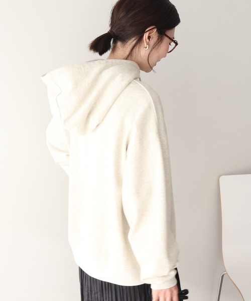 AMERICAN HOLIC(アメリカンホリック)の「刺繍ロゴ裏起毛パーカー(スウェット・レディース・チャコールグレー/グレー系その他・M/L)」の19枚目の写真