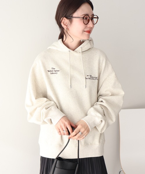 AMERICAN HOLIC(アメリカンホリック)の「刺繍ロゴ裏起毛パーカー(スウェット・レディース・チャコールグレー/グレー系その他・M/L)」の20枚目の写真