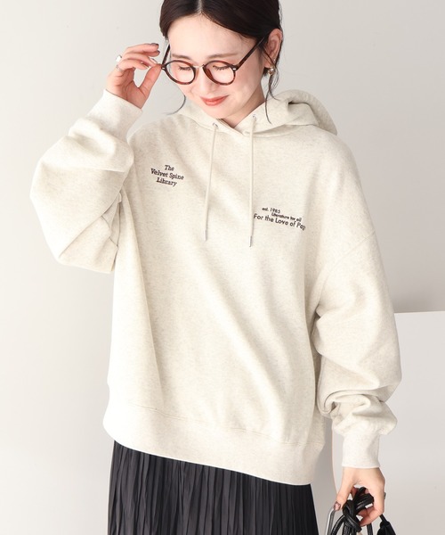 AMERICAN HOLIC(アメリカンホリック)の「刺繍ロゴ裏起毛パーカー(スウェット・レディース・チャコールグレー/グレー系その他・M/L)」の22枚目の写真