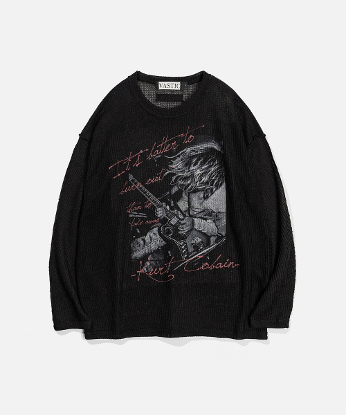 VASTIC(バスティック)の「ハチバンドニット_ブラック(ニット/セーター・メンズ・その他・LARGE/MEDIUM)」の2枚目の写真