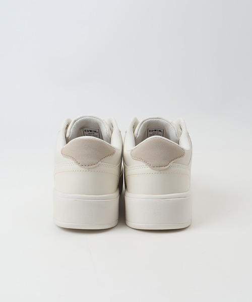 EDWIN(エドウィン)の「EDWIN 軽量スニーカー(スニーカー・レディース・ホワイト/アイボリー・24.5cm/24cm/23.5cm/23cm)」の7枚目の写真