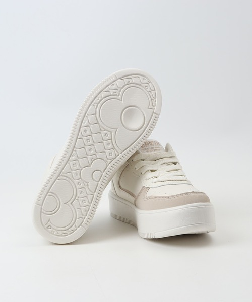 EDWIN(エドウィン)の「EDWIN 軽量スニーカー(スニーカー・レディース・ホワイト/アイボリー・24.5cm/24cm/23.5cm/23cm)」の14枚目の写真