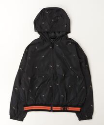 N°21（ヌメロ ヴェントゥーノ）の「N°21（ヌメロ ヴェントゥーノ）Kids & Junior ジップアップフードジャケット（ブルゾン）」