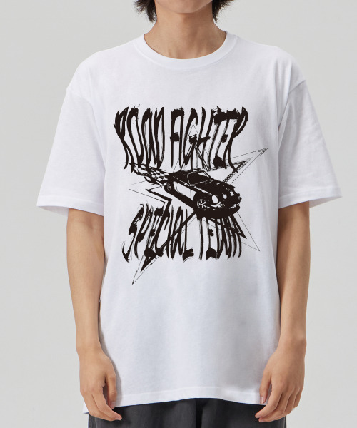BY.L(バイエル)の「ロードファイター 半袖Tシャツ ホワイト(Tシャツ/カットソー・メンズ・その他・MEDIUM/LARGE/X-LARGE)」の3枚目の写真