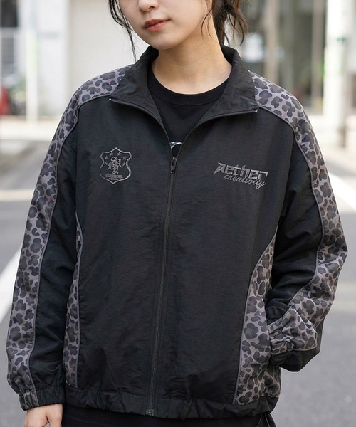 セール】【82】レオパード柄/カモフラ柄/チェック切替 ナイロン