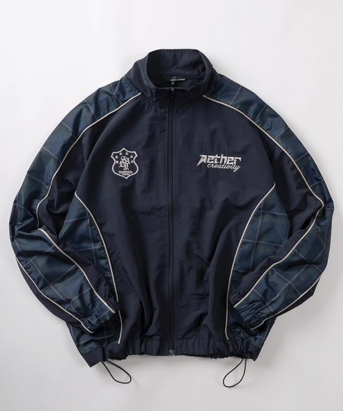 FCRB × WTAPS レオパード 刺繍ロゴ ナイロン ジャケット S FCRB × WTAPS レオパード 刺繍ロゴ ナイロン ジャケット S メンズ