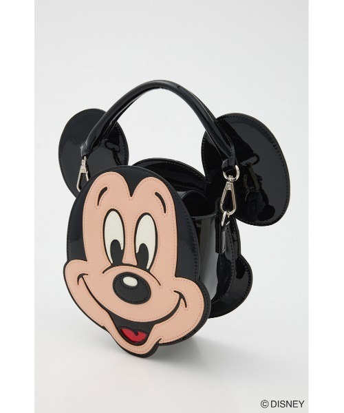 Disney（ディズニー）の「【先行予約】MD 2WAY FACE バッグ / MICKEY（ショルダーバッグ・レディース・ブラック・FREE）」の4枚目の写真