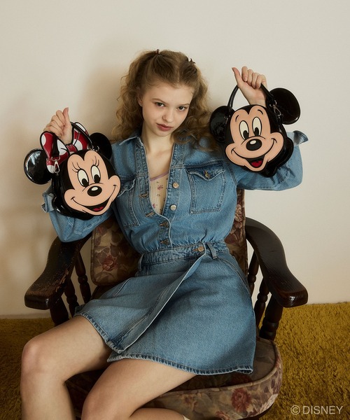 Disney（ディズニー）の「【先行予約】MD 2WAY FACE バッグ / MICKEY（ショルダーバッグ・レディース・ブラック・FREE）」の11枚目の写真