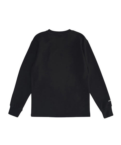 AOX（エーオーエックス）の「Point space embroidery t-shirt(Black)（Tシャツ/カットソー・メンズ・その他・SMALL/X-LARGE/LARGE/MEDIUM）」の2枚目の写真