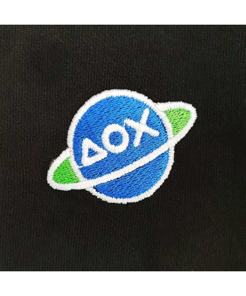 AOX（エーオーエックス）の「Point space embroidery t-shirt(Black)（Tシャツ/カットソー・メンズ・その他・SMALL/X-LARGE/LARGE/MEDIUM）」の3枚目の写真