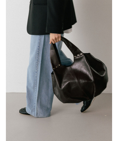 Fleur Hobo Bag Set ( Oval Metal Keyring Included ) _4Colors