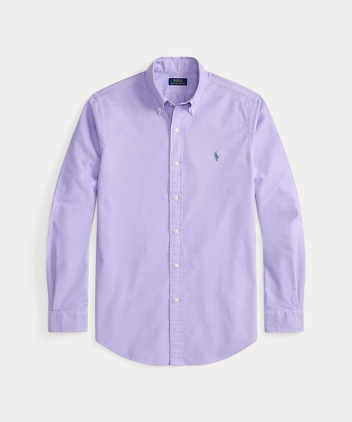 POLO RALPH LAUREN(ポロ ラルフ ローレン)の「クラシック フィット ガーメントダイド オックスフォード シャツ(シャツ/ブラウス・メンズ・パープル・S/M/L/XS/XXL/XL)」の3枚目の写真