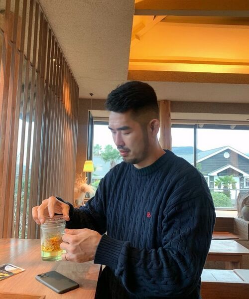 LENGAGEMENT（ランガージュマン）の「クラシックコットンラウンドネックケーブルニット[アイボリー]（ニット/セーター・レディース・その他・MEDIUM/LARGE/X-LARGE）」の5枚目の写真