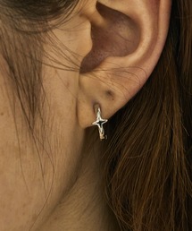 LENERA（レネラ）の「星モチーフ / 小ぶりフープピアス / 3カラー（ピアス（両耳用））」