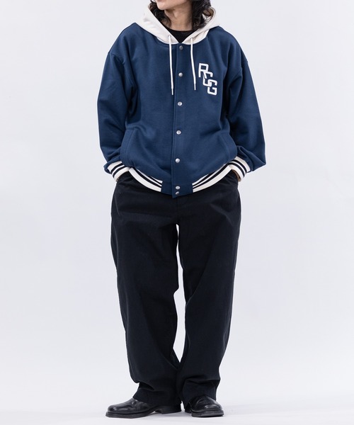 HANES（ヘインズ）の「【3】〔HANES/ヘインズ〕ワイドフィット ノータック チノパンツ（チノパンツ・メンズ・ブラック/カーキ/ベージュ・MEDIUM/LARGE/X-LARGE）」の8枚目の写真