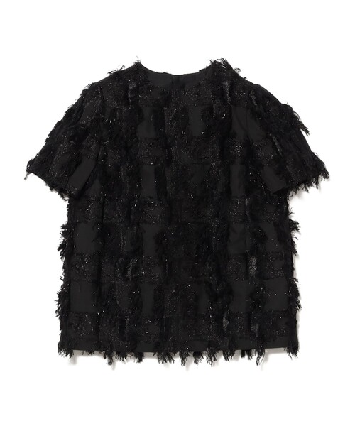 EFFE BEAMS（エッフェビームス）の「MF_LAME_CLOTH_JQ（シャツ/ブラウス・レディース・ブラック・ONE SIZE）」の2枚目の写真