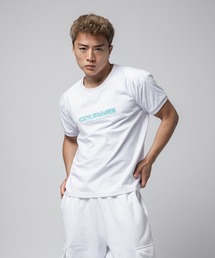 VANQUISH / ヴァンキッシュ Courage Embroidery Shoulder Pads 半袖Tシャツ