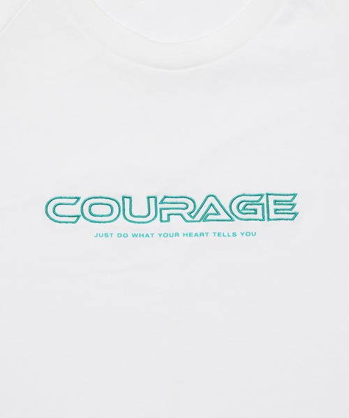 VANQUISH（ヴァンキッシュ）の「VANQUISH / ヴァンキッシュ Courage Embroidery Shoulder Pads 半袖Tシャツ（Tシャツ/カットソー・メンズ・ブラック/ホワイト・M/L/XL）」の4枚目の写真