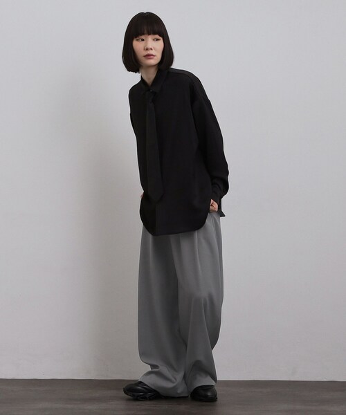 tk.TAKEO KIKUCHI（ティーケータケオキクチ）の「【ネクタイ付】ヨウリュウシャツ（シャツ/ブラウス・メンズ・ホワイト/ブラック・03/02/01）」の16枚目の写真