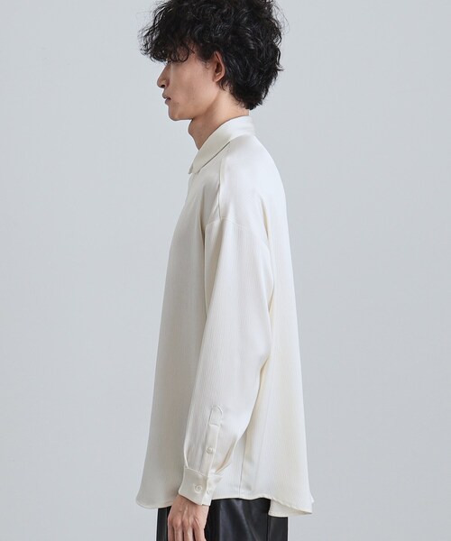 tk.TAKEO KIKUCHI（ティーケータケオキクチ）の「【ネクタイ付】ヨウリュウシャツ（シャツ/ブラウス・メンズ・ホワイト/ブラック・03/02/01）」の19枚目の写真