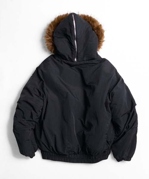 CALIFORNIA OUTFITTERS(カリフォルニア アウトフィッターズ)の「12D11 N2B 中綿パデットジャケット(ダウンジャケット/コート・メンズ・ベージュ/ブラック・FREE)」の5枚目の写真
