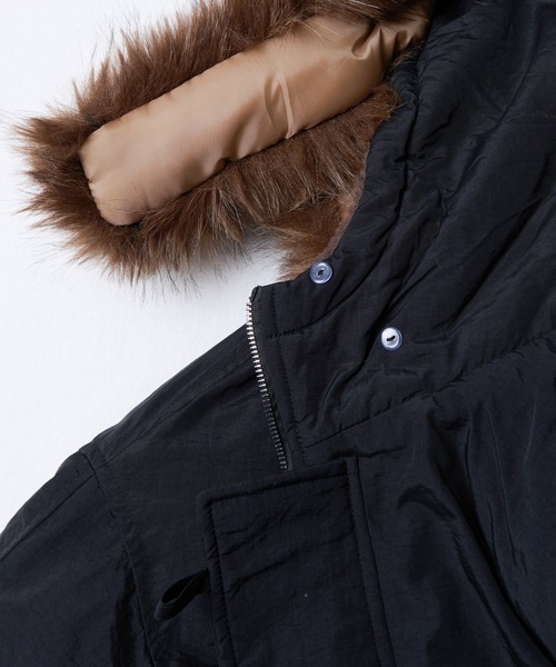 CALIFORNIA OUTFITTERS(カリフォルニア アウトフィッターズ)の「12D11 N2B 中綿パデットジャケット(ダウンジャケット/コート・メンズ・ベージュ/ブラック・FREE)」の17枚目の写真