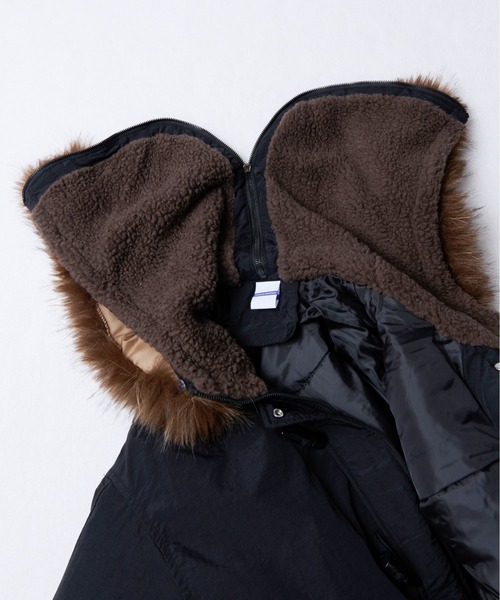 CALIFORNIA OUTFITTERS(カリフォルニア アウトフィッターズ)の「12D11 N2B 中綿パデットジャケット(ダウンジャケット/コート・メンズ・ベージュ/ブラック・FREE)」の18枚目の写真