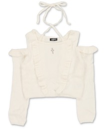 DARRDY（ダーディー）の「【DARRDY/ダーディー】肩あきフェザーニット（ニット/セーター）」