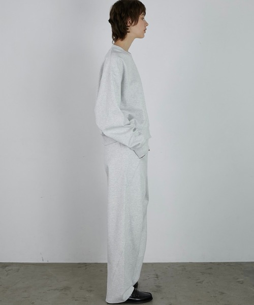 セール】【LA PEAU DE GEM】actualized cutwork sweat pants
