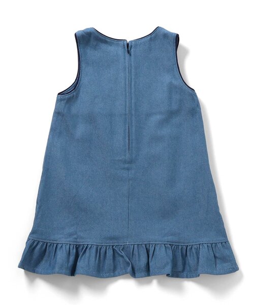 apres les cours（アプレレクール）の「【リンク】メニーリボンジャンスカ_ジュニア対応（ワンピース・キッズ・ブラック/ブルー・80/90/100/110/120/130/140）」の12枚目の写真