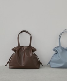 Aunt Marie's | フェイクレザーフリルトート(トートバッグ)