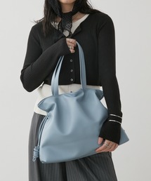 Aunt Marie's（アントマリーズ）の「フェイクレザーフリルトート（トートバッグ）」