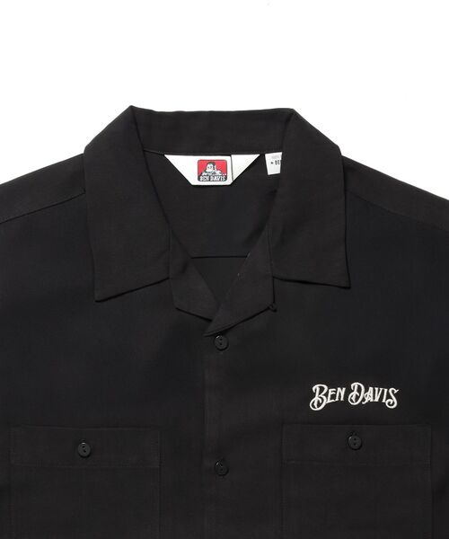 BEN DAVIS(ベンデイビス)の「【BEN DAVIS(ベンデイビス)】SOUVENIR EMB O/C SHIRT / 半袖 シャツ 刺繍 オープンカラー ヴィンテージライク(シャツ/ブラウス・メンズ・オフホワイト/ブラック/ピンク・MEDIUM/LARGE/X-LARGE)」の16枚目の写真