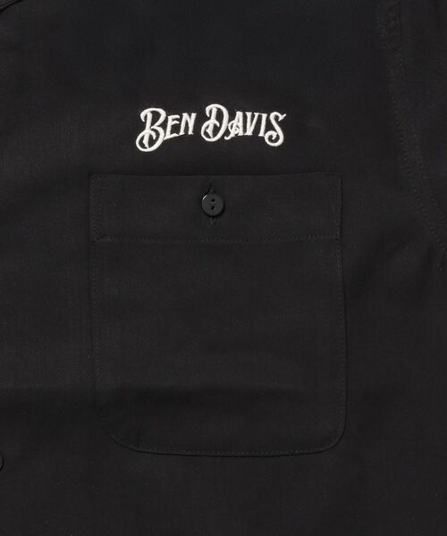 BEN DAVIS(ベンデイビス)の「【BEN DAVIS(ベンデイビス)】SOUVENIR EMB O/C SHIRT / 半袖 シャツ 刺繍 オープンカラー ヴィンテージライク(シャツ/ブラウス・メンズ・オフホワイト/ブラック/ピンク・MEDIUM/LARGE/X-LARGE)」の17枚目の写真