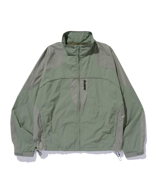 XLARGE(エクストララージ)の「NYLON TRACK JACKET(ナイロンジャケット・メンズ・ブラック/グレー/オリーブ・XL/L/M/S)」の3枚目の写真