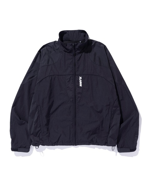XLARGE(エクストララージ)の「NYLON TRACK JACKET(ナイロンジャケット・メンズ・ブラック/グレー/オリーブ・XL/L/M/S)」の2枚目の写真
