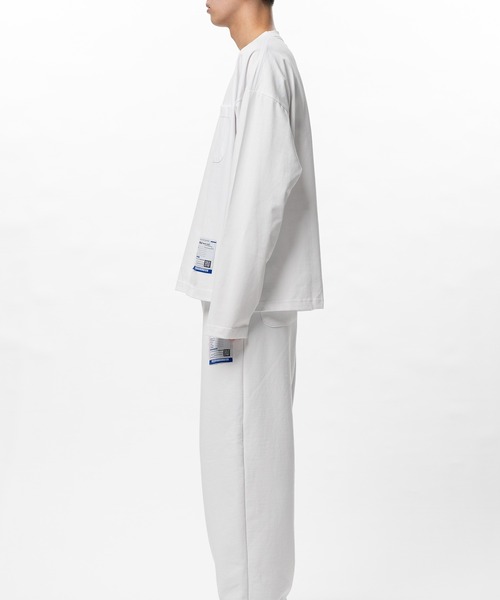 In・stru(men-tal).（インストルメンタル）の「Heavy Weight Jersey Pocket Long-sleeve T-shirt（Tシャツ/カットソー・メンズ・ダークグレー/ホワイト/ブラック・44/48/46）」の6枚目の写真