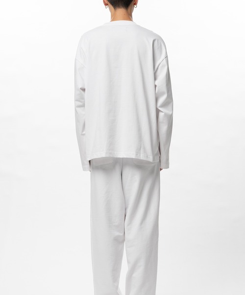 In・stru(men-tal).（インストルメンタル）の「Heavy Weight Jersey Pocket Long-sleeve T-shirt（Tシャツ/カットソー・メンズ・ダークグレー/ホワイト/ブラック・44/48/46）」の7枚目の写真