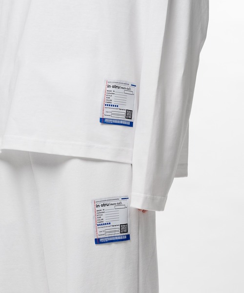 In・stru(men-tal).（インストルメンタル）の「Heavy Weight Jersey Pocket Long-sleeve T-shirt（Tシャツ/カットソー・メンズ・ダークグレー/ホワイト/ブラック・44/48/46）」の10枚目の写真