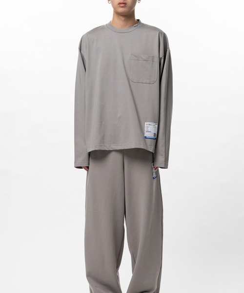 In・stru(men-tal).（インストルメンタル）の「Heavy Weight Jersey Pocket Long-sleeve T-shirt（Tシャツ/カットソー・メンズ・ダークグレー/ホワイト/ブラック・44/48/46）」の11枚目の写真