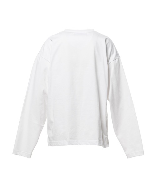 In・stru(men-tal).（インストルメンタル）の「Heavy Weight Jersey Pocket Long-sleeve T-shirt（Tシャツ/カットソー・メンズ・ダークグレー/ホワイト/ブラック・44/48/46）」の4枚目の写真