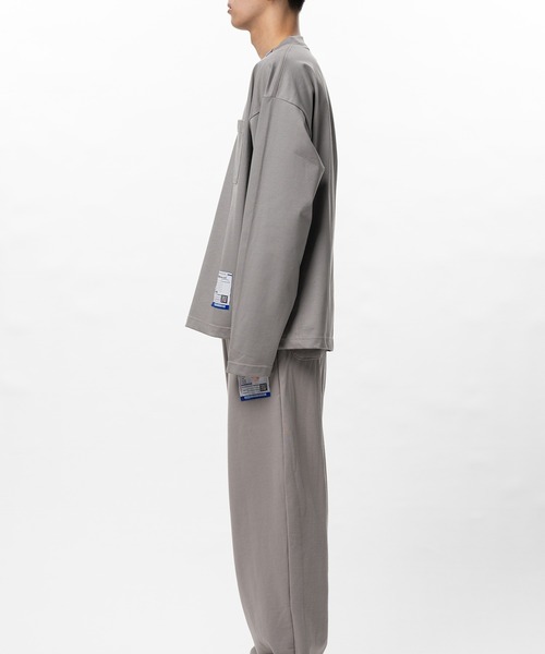 In・stru(men-tal).（インストルメンタル）の「Heavy Weight Jersey Pocket Long-sleeve T-shirt（Tシャツ/カットソー・メンズ・ダークグレー/ホワイト/ブラック・44/48/46）」の12枚目の写真