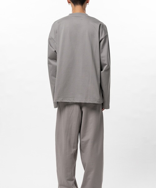 In・stru(men-tal).（インストルメンタル）の「Heavy Weight Jersey Pocket Long-sleeve T-shirt（Tシャツ/カットソー・メンズ・ダークグレー/ホワイト/ブラック・44/48/46）」の13枚目の写真